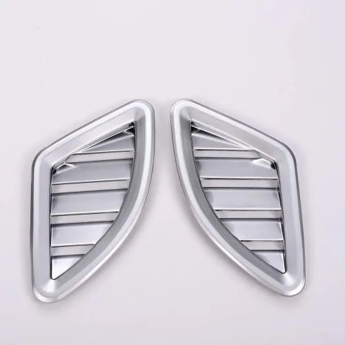 Miniatura 7 de YIWANG ABS cromo tablero aire acondicionado salida salida cubierta ajuste 2 piezas para BMW X1 F48 2016-2019, para BMW X2 F47 2018 2019 accesorios