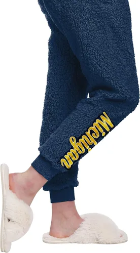 Miniatura 5 de FOCO NCAA - Conjunto de pantalones de camisa Sherpa para mujer
