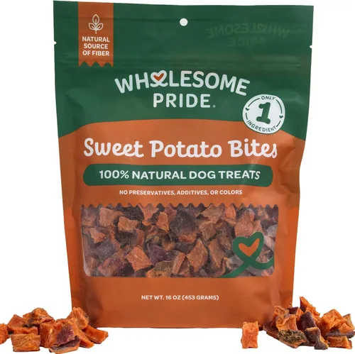 Miniatura 10 de Wholesome Pride - Caprichos de batata – premios naturales para perros – veganos, sin gluten y sin granos