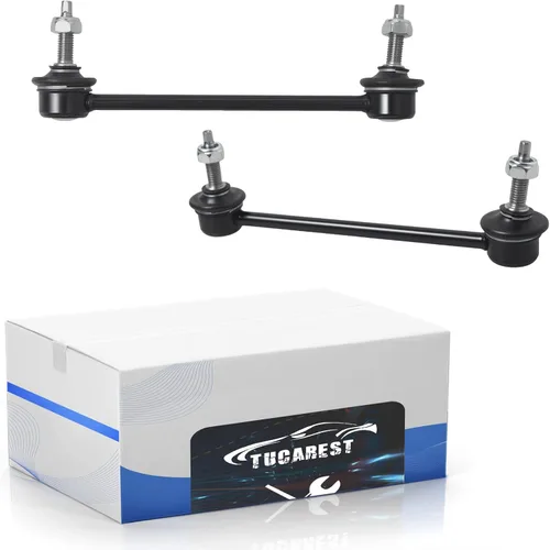Miniatura 17 de TUCAREST Enlace estabilizador de barra estabilizadora delantera, 2 piezas, K750362 (para modelos 4WD) compatible con Fo-rd F-150 2009-2020