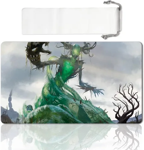 Miniatura 6 de Juego de mesa MTG Playmat Games Tamaño 60X35 cm CCG Compatible para MTG CCG RPG Juego de cartas coleccionables (Ajani Steadfast)