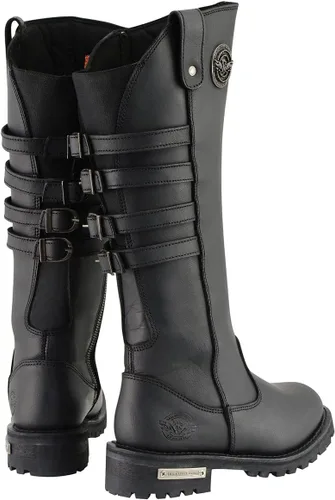 Miniatura 6 de Milwaukee Leather Botas de Motociclista de Cuero para Mujer de Rodilla a Altura de la Pierna Colección Premium MBL