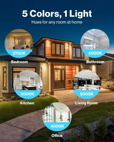 Miniatura 4 de Sunco Luces LED Empotradas de 3 Pulgadas, Iluminación de Techo Ultra Delgada, 500 LM, 8W (Equivalente a 50W), CCT Seleccionable