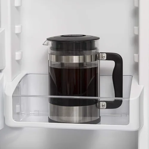 Miniatura 6 de Primula Kedzie - Cafetera helada de lujo con mango de agarre cómodo, jarra de vidrio duradera, filtro de malla extraíble, 6 tazas, acero inoxidable