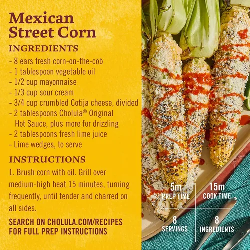 Miniatura 11 de Cholula Paquetes originales de salsa picante, 200 unidades Hecho a mano de pimientos mexicanos y mezcla de especias exclusivas Sin gluten