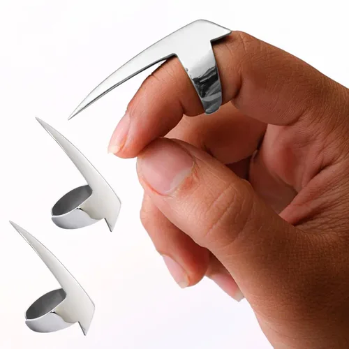 Anillos profesionales para separar y seccionar el cabello, herramientas de acero inoxidable para trenzar el cabello, para rastas duraderas, pelucas,