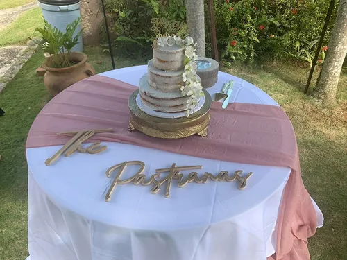 Miniatura 2 de Decoración para tartas de boda con diseño de luna y estrellas, decoración para tartas de señor y señora, silueta de novia y novio, a la luna
