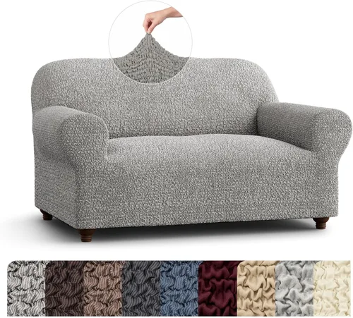 Miniatura 28 de PAULATO BY GA.I.CO. Funda para silla - Funda para sillón - Funda desmontable para sillón - Funda de tela de algodón - 1 pieza, protector de muebles