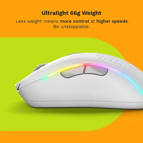 Miniatura 4 de Glorious Gaming - Mouse ergonómico inalámbrico modelo D 2, superligero 2.33 oz, hasta 210 horas de duración de la batería, sensor óptico de 26 K, 6