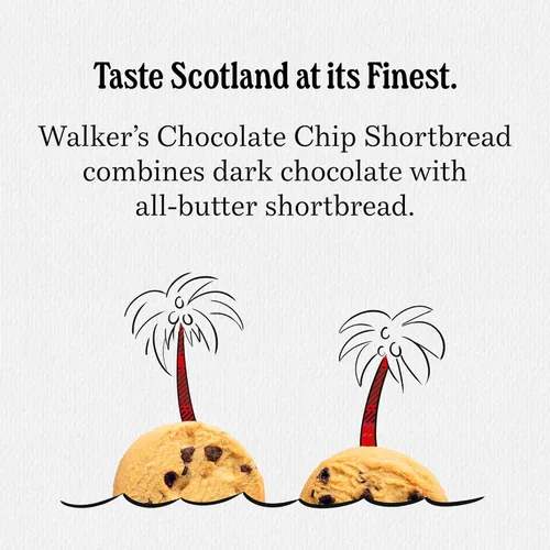 Miniatura 3 de Walker's Shortbread - Galletas con chispas de chocolate, galletas de mantequilla pura, paquetes de bocadillos de 1.4 onzas (paquete de 20)