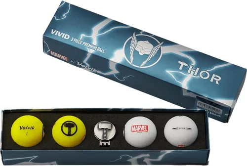 Volvik Vivid Marvel Golf Ball Gift Sets (4 Pack)
