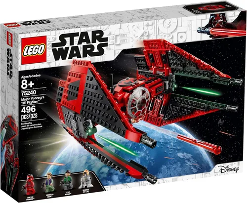 Miniatura 8 de LEGO Star Wars Resistance Major Vonreg's TIE Fighter 75240 Kit de construcción (496 piezas)