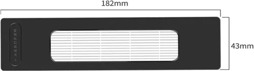 Miniatura 6 de Cepillo lateral principal, filtro HEPA, compatible con Midea M7 PRO /M7 MAX robot aspirador accesorios de repuesto (color 10 cepillos laterales)