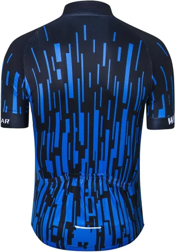 Miniatura 156 de Weimostar Hombre Ciclismo Jersey Manga Corta Bicicleta Ropa Multicolor Diamante