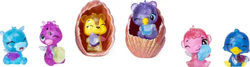 Miniatura 6 de HATCHIMALS CollEGGtibles, Mermal Magic - Paquete de 6 fundas de transporte con coleccionables de temporada 5, para niños de 5 años en adelante
