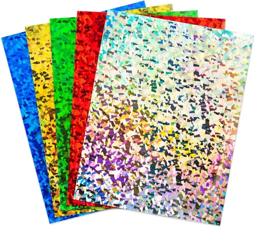 Miniatura 30 de Hygloss Productos Tarjeta holográfica Stock-8.5"x11" 10pt, 5 hojas, plata brillante