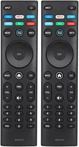 Miniatura 9 de XRT136 Vizio Smart TV Remoto Reemplazo – Fácil configuración, infrarrojo, teclas de acceso directo, control remoto universal para televisores