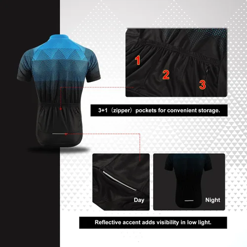 Miniatura 4 de BERGRISAR Camiseta de ciclismo de manga corta para hombre