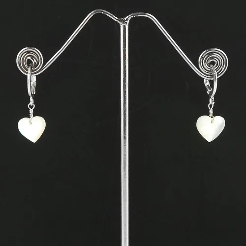 Miniatura 57 de Aretes de aro de cristal afganita natural Piedras afganas de alto grado Aretes chapados en plata Gota lisa Joyas de piedras preciosas hechas