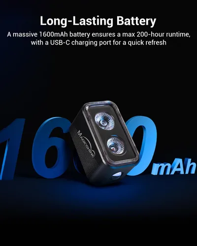 Miniatura 5 de MagicShine SEEMEE - Luz trasera para bicicleta 300/400, luz trasera de bicicleta de 300/400 lúmenes, sensor de freno inteligente visible de 360°