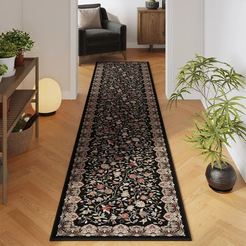 Miniatura 48 de Rugcomf Alfombras Vintage Paisley para Sala de Estar 5' x 7' - Alfombra de Área Lavable a Máquina, Alfombra Floral Antideslizante de Pelo Bajo