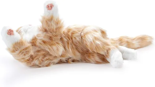 Miniatura 2 de JOY FOR ALL Mascota de compañía para personas mayores – Gato animatrónico realista – Piel suave al tacto realista y ronroneo – Animal de peluche