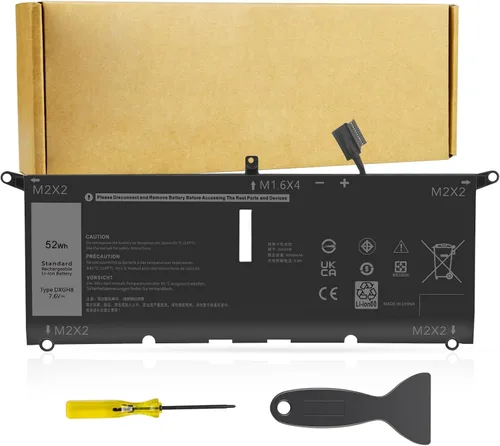Miniatura 13 de Futurebatt Nueva batería de repuesto para Dell DJ1J0 451-BBZL PGFX4 ONFOH DJ1JO, para Dell Latitude 12 7000 7280 7480 Series [42Wh 11.4V]