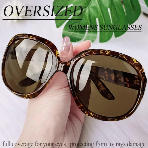 Miniatura 179 de Joopin Lentes de sol de gran tamaño para mujer, polarizados, grandes, para conducción, protección UV, grandes sombras