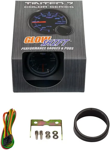 Miniatura 6 de GlowShift tacómetro ahumado 7 colores 2 pulgadas
