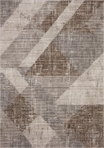 Miniatura 4 de Loloi Colección Austen AUS-02 - Alfombra de área de 5'-3" x 7'-7", guijarro/carbón Piedra/Carbón