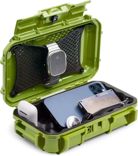 Miniatura 17 de Evergreen 56 ToughBox - Caja Protectora EDC Dry Box fabricada en Estados Unidos para la organización de cámaras, teléfonos, camping, pesca, Negro