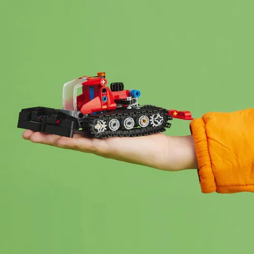 Miniatura 4 de LEGO Technic Snow Groomer to Snowmobile 42148, juego de modelos de vehículo 2 en 1, juguetes de ingeniería, juguete de construcción de invierno