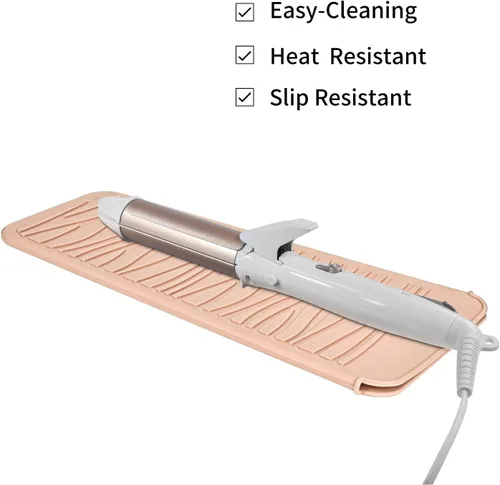 Miniatura 3 de Bolsa de viaje de silicona para alisador de cabello, plancha para prensar, rizador, plancha plana y herramientas de peinado Topo