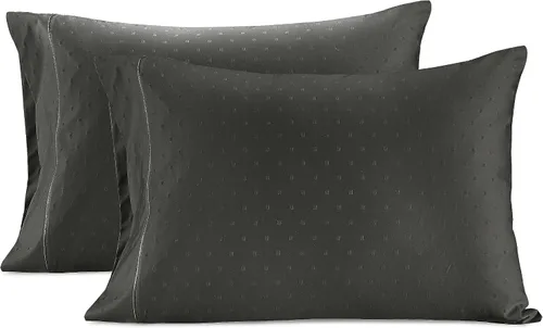 Miniatura 4 de LANE LINEN Juego de 2 almohadas tamaño Queen, suaves 100% algodón egipcio, frescas y lisas de 1000 hilos, fundas de almohada - Azul Estate