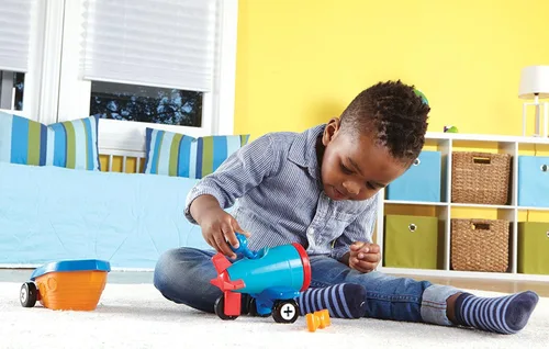 Miniatura 5 de Learning Resources 1-2-3 Build it! Coche, barco, avión, 15 piezas