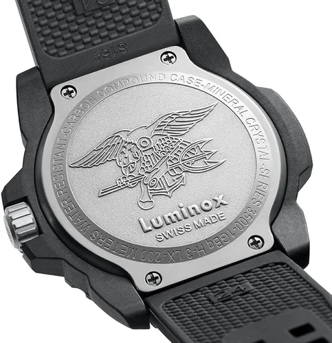 Miniatura 6 de Luminox Navy Seal - Reloj azul para hombre serie XS35033500 resistente al agua de 6562ft caja y correa de carbono ligeras visibilidad nocturna