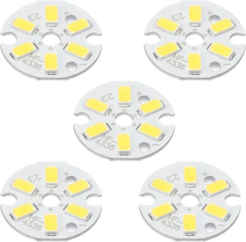 MECCANIXITY COB - Bombilla de chip de luz LED 3W 120lm 4000-4500K 0.906 in 9-11VDC Bombilla de ahorro de energía para foco, reemplazo de reflector,