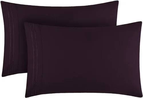 Miniatura 59 de Mellanni Fundas de almohada – Fundas de almohada lujosas, extrasuaves, refrescantes – 2 fundas de almohada de la colección Iconic – Cierre de sobre