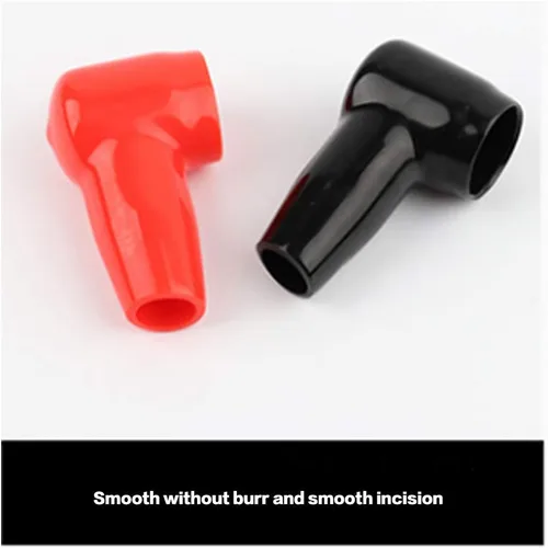 Miniatura 4 de 6 unids protector eléctrico cabrestante motor cable terminal arranque batería terminal cubierta de protección de PVC cubiertas aislantes