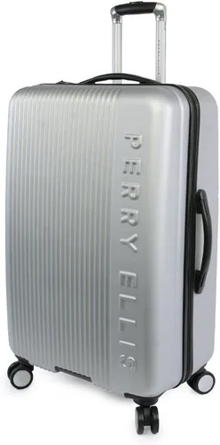 Miniatura 9 de Perry Ellis Nova Hardside Spinner Check-in Equipaje 29 Plateado PE-ABS-6729