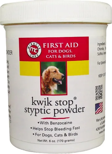 Miniatura 9 de Miracle Care Kwik Stop hisopos de gel astrintente para perros, gatos y pájaros, 3 aplicadores de un solo uso, acción rápida para detener la sangre