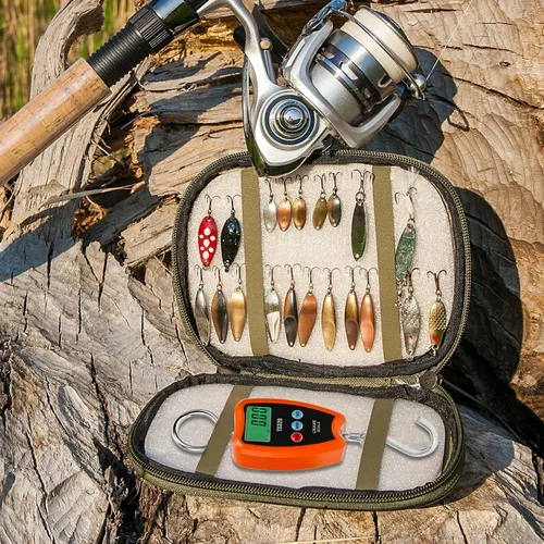 Miniatura 6 de Balanza de grúa digital Outmate 300 kg/660 lb 200 kg/440 lb con LED Balanza colgante mini portátil para garaje, granja, caza, pesca, etc.