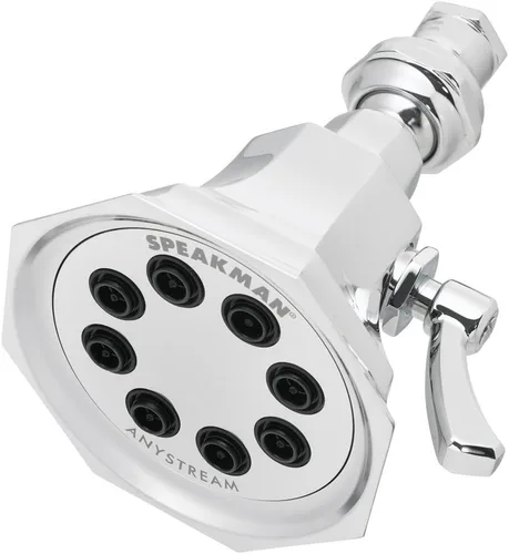 Miniatura 6 de Speakman S-3019-E175 - Cabezal de ducha vintage, 1,75 GPM, cromo pulido