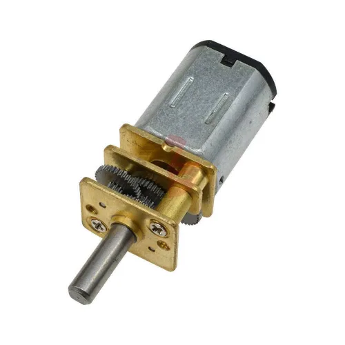 Miniatura 4 de GA12 N20 DC Gear Motor 12V 100RPM Lineal Motor Miniatura Eléctrico para Electrodomésticos Ventilador Coche Hobby Toy RC Car