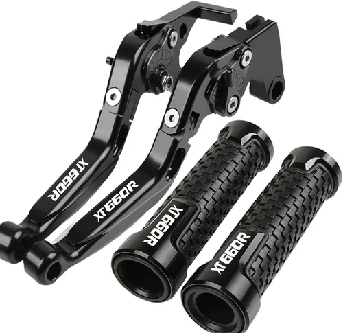 Miniatura 17 de Embrague de freno para Yamaha XT660R 2004-2016 Palancas de embrague de freno plegables de motocicleta embrague de freno ajustables agarraderas CNC