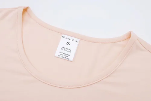 Miniatura 5 de OThread & Co. Camiseta de manga larga para mujer, cómoda camiseta básica elástica