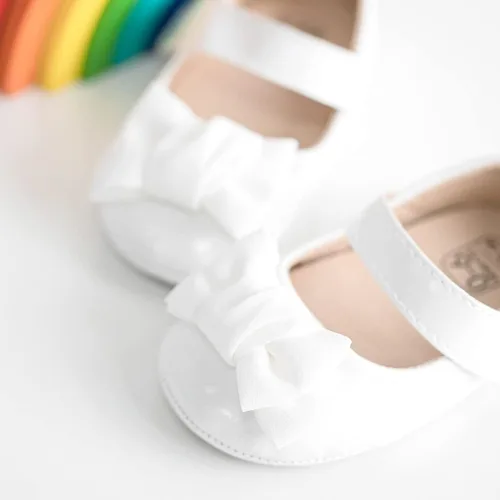 Miniatura 4 de Sawimlgy Zapatos de ballet Mary Jane con lentejuelas para bebé y niña, de piel sintética, para boda, fiesta, princesa, suela de goma, para niños