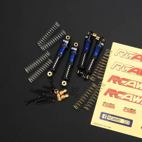 Miniatura 7 de RCAWD Amortiguadores de 47MM CR18P Tipo de Aceite para Hobbyplus 1/18 CR18P Rock Van Delantero Trasero CR18P EVO Trail Hunter Series Actualizaciones