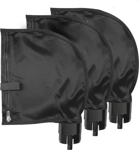 Miniatura 9 de Bolsa de repuesto negra 360 380 para piezas de limpieza de piscinas Polaris, bolsas de filtro de desechos de piscina multiusos con cremallera