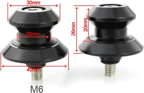 Miniatura 4 de Xitomer M6 - Bobina universal para brazo oscilante para motocicleta YZF R1/R6/FZ-09 MT-09/XSR900, Street Triple 07-12, RSV4/Shiver Monster